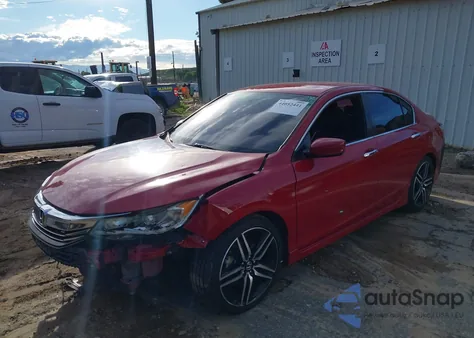 2017 Honda Accord Sport из США, поврежденный, VIN 1HGCR2F5XHA009930